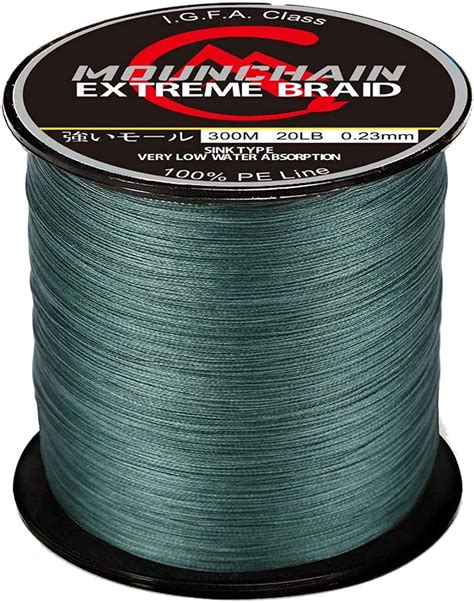 Braided line .